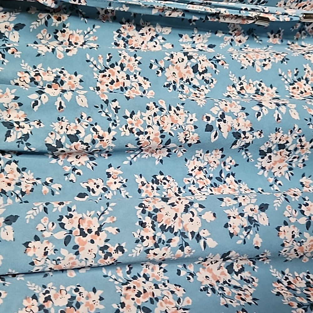 DR2 Blue Floral Summer Dress - Picture 3 of 7